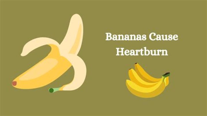 Do bananas help heartburn?