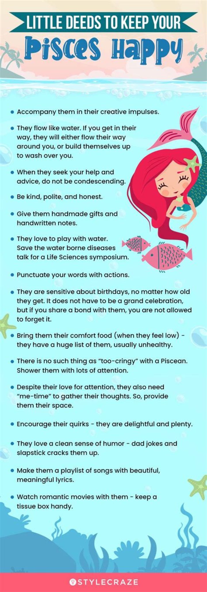 Do Pisces like school?