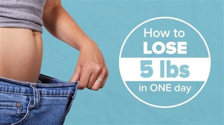 Is it normal to lose 5 pounds overnight?