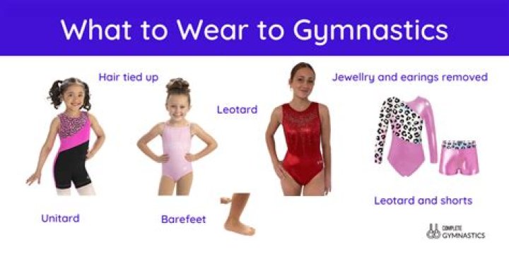 What do gymnasts wear under their Leos?