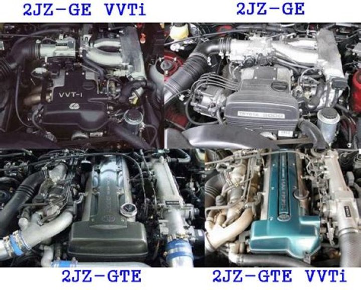 What is the difference between a 2JZ-GE and 2JZ-GTE engine?